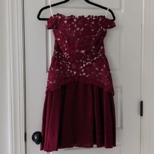 NWT Shoshanna off-the-shoulder cocktail dress